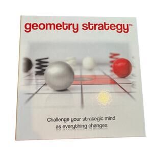 NWOT Geometry Strategy board game Math ages 12+ brain mind 2-4 players School